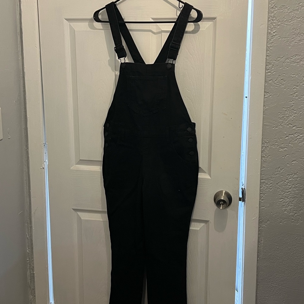Old Navy Women's Black Jeans Overalls